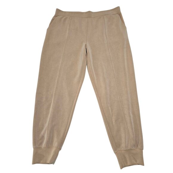 Cable Gauge Sport Women's Golden Tan Yummy Fabric Jogger Pants Size 2XL NWT - Picture 1 of 11